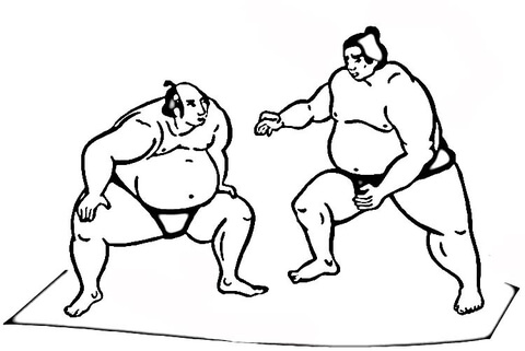 sumo wrestlers